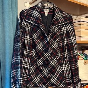 Chico'sTextured Plaid Jacket